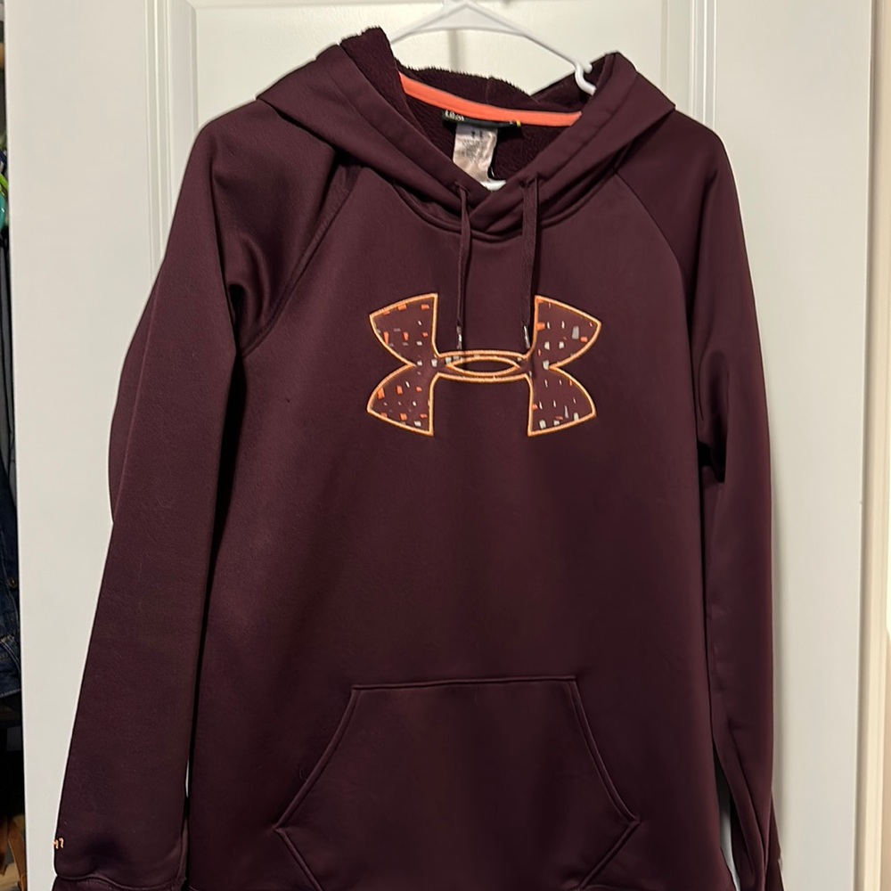 Purple Under Armour Sweatshirt.